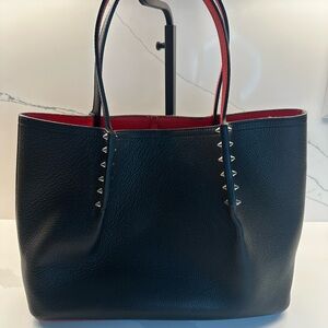 Christian Louboutin Black Tote with Silver Studs